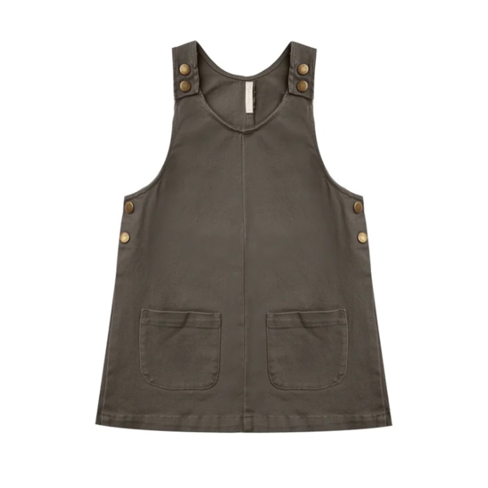 Rylee + Cru NWOT Odette Overall Dress - Size 4-5y